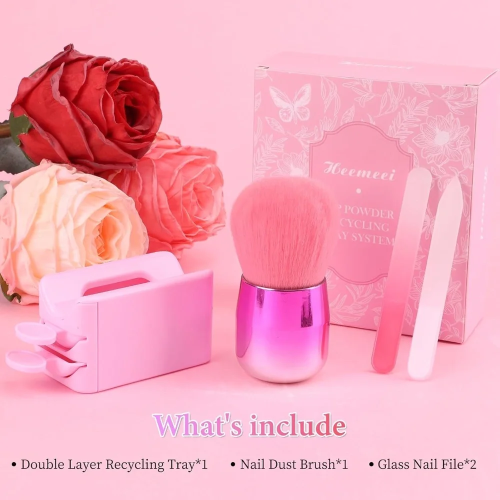 Pink Dip Powder Tray System